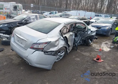2012 Nissan Maxima 3.5 S из США, поврежденный, VIN 1N4AA5AP4CC801839